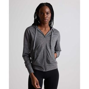 Quince Flowknit Full-Zip Hoodie Soft Minimalist Basic Size S